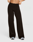 Womens Casual 75%nylon 25%spandex flares pants ZT006