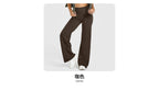 Womens Casual 75%nylon 25%spandex flares pants ZT006
