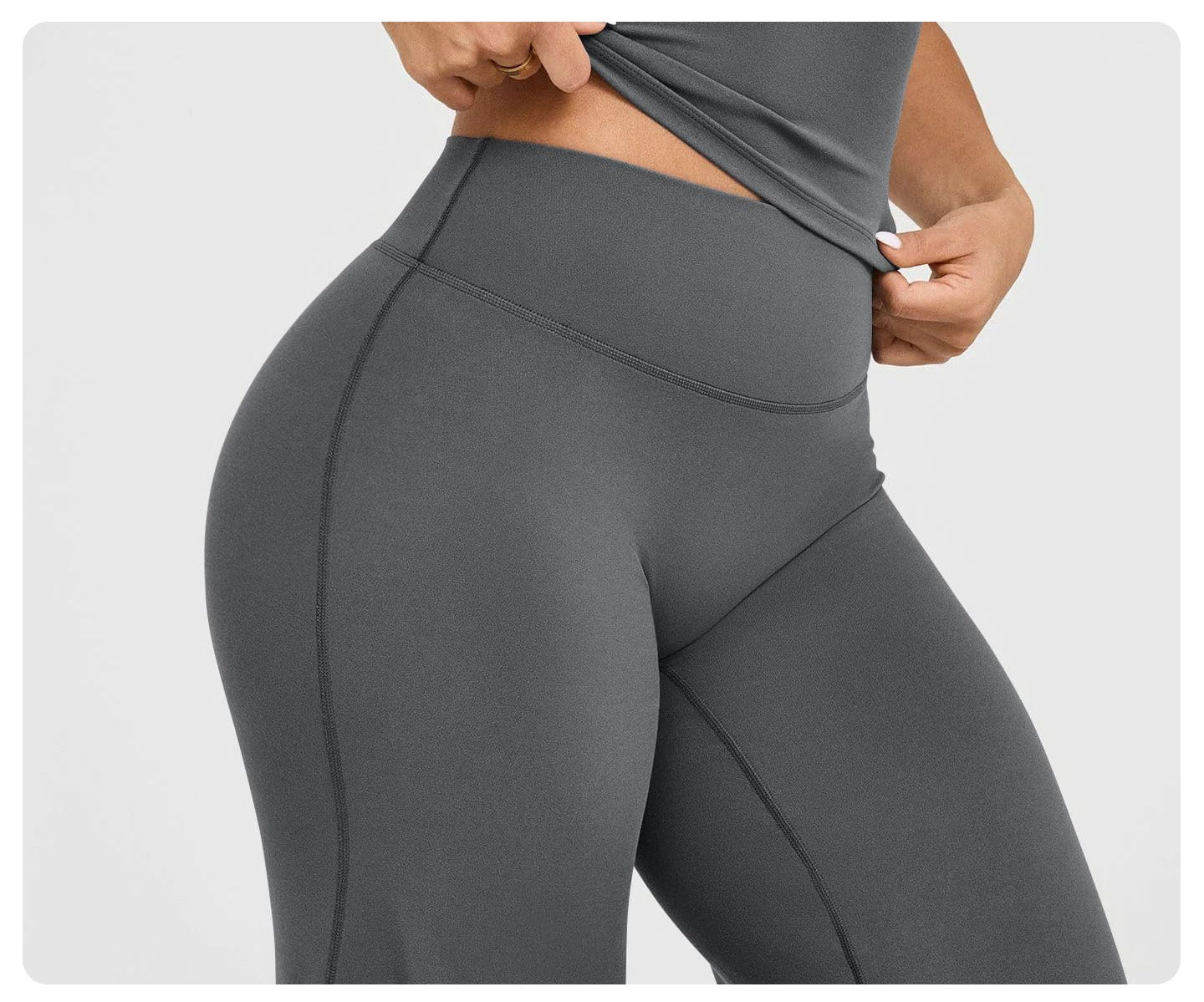 Womens Casual 75%nylon 25%spandex flares pants ZT006