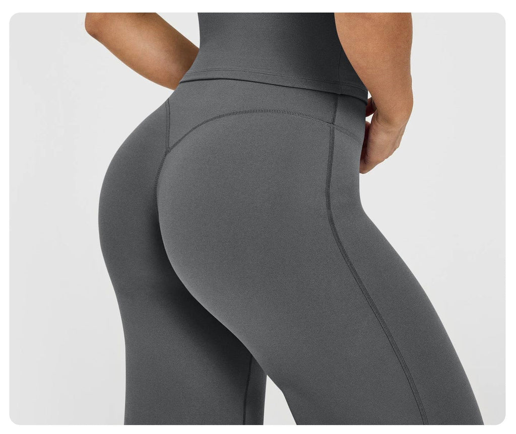 Womens Casual 75%nylon 25%spandex flares pants ZT006
