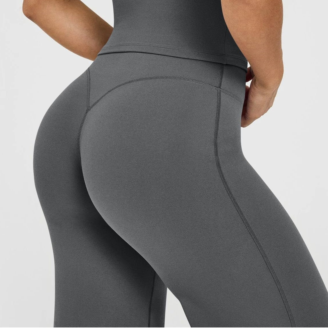 Womens Casual 75%nylon 25%spandex flares pants ZT006