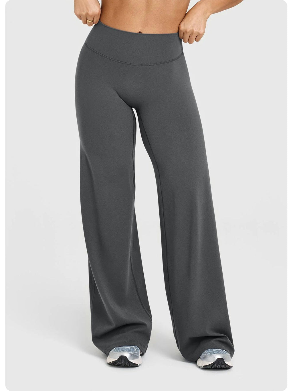 Womens Casual 75%nylon 25%spandex flares pants ZT006