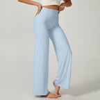 Womens Casual 75%nylon 25%spandex flares pants ZT006