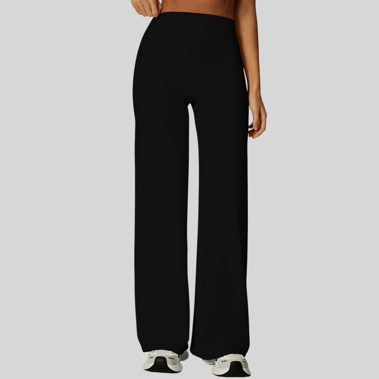 Womens Sportswear 80%nylon 20%spandex flares pants ZT008
