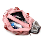 Womens Fitness Workout 100%Polyester Bag print logo 2