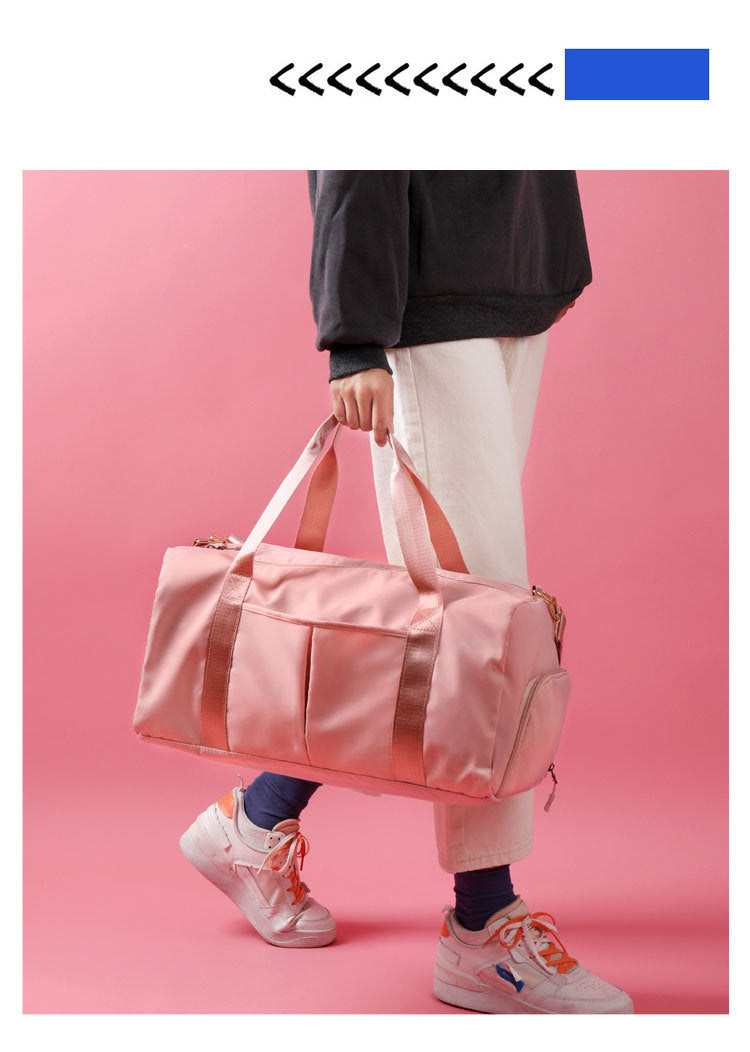 Womens Fitness Workout 100%Polyester Bag print logo 48