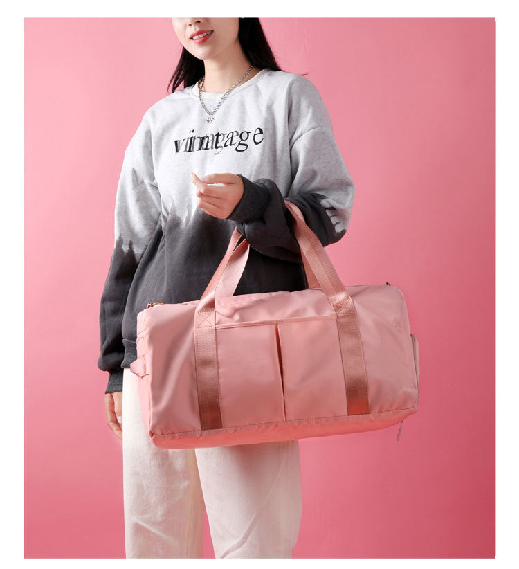 Womens Fitness Workout 100%Polyester Bag print logo 49