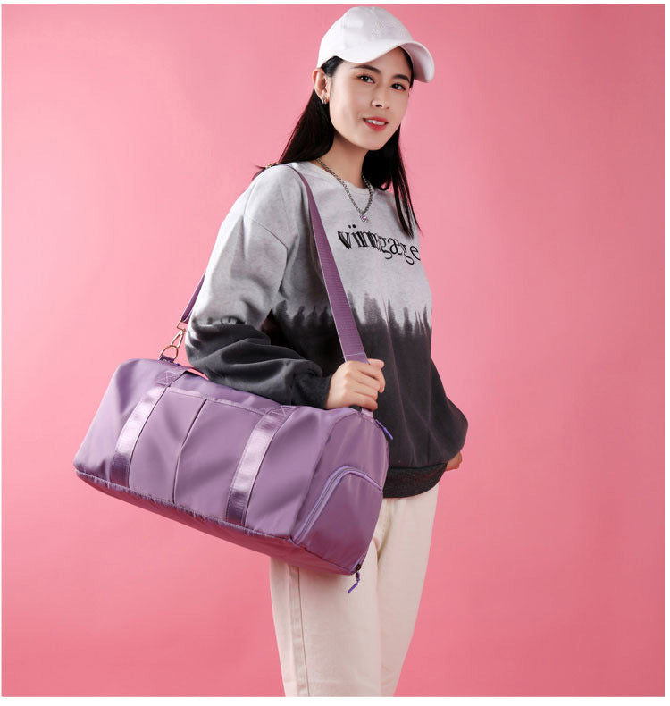 Womens Fitness Workout 100%Polyester Bag print logo 51