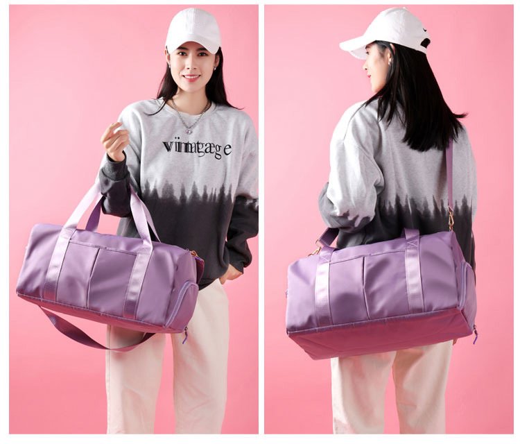 Womens Fitness Workout 100%Polyester Bag print logo 53