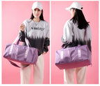 Womens Fitness Workout 100%Polyester Bag print logo 53