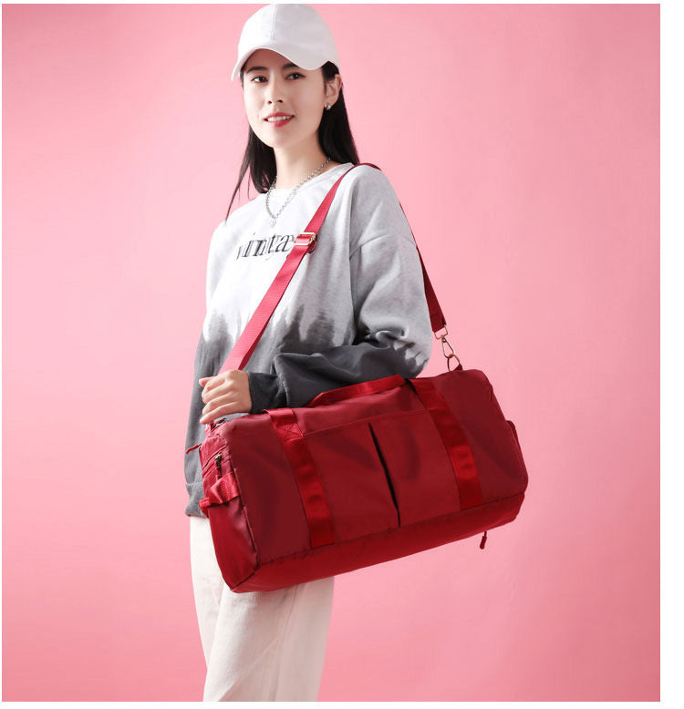 Womens Fitness Workout 100%Polyester Bag print logo 54