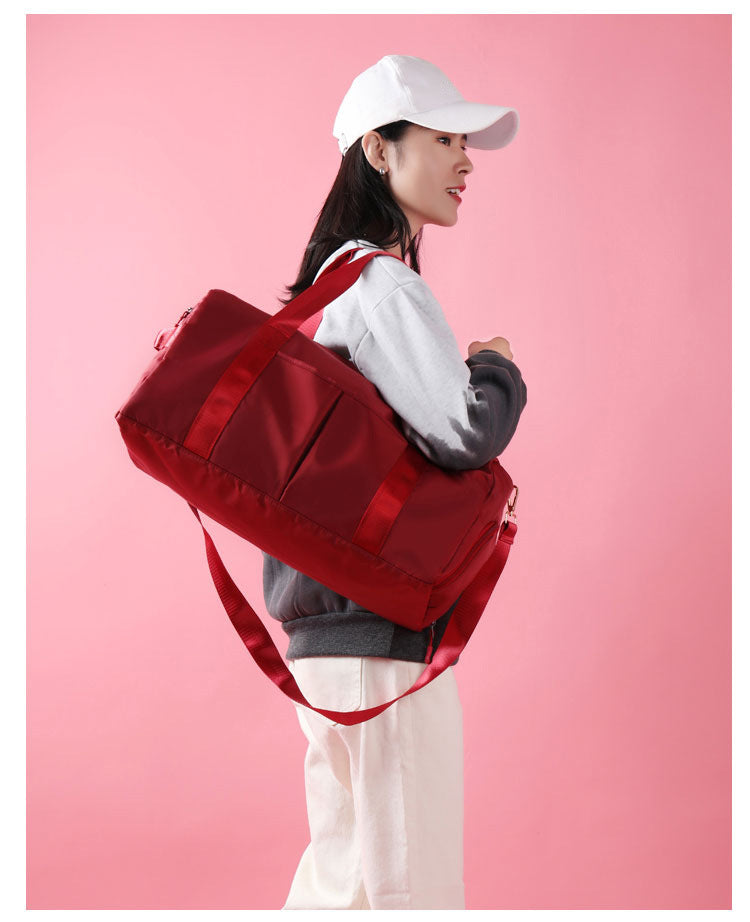 Womens Fitness Workout 100%Polyester Bag print logo 55