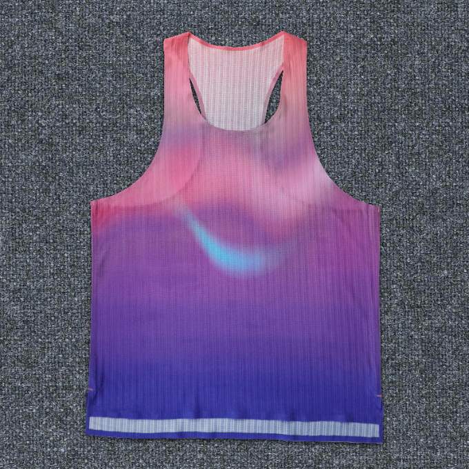 Men women quick dry running singlet breathable