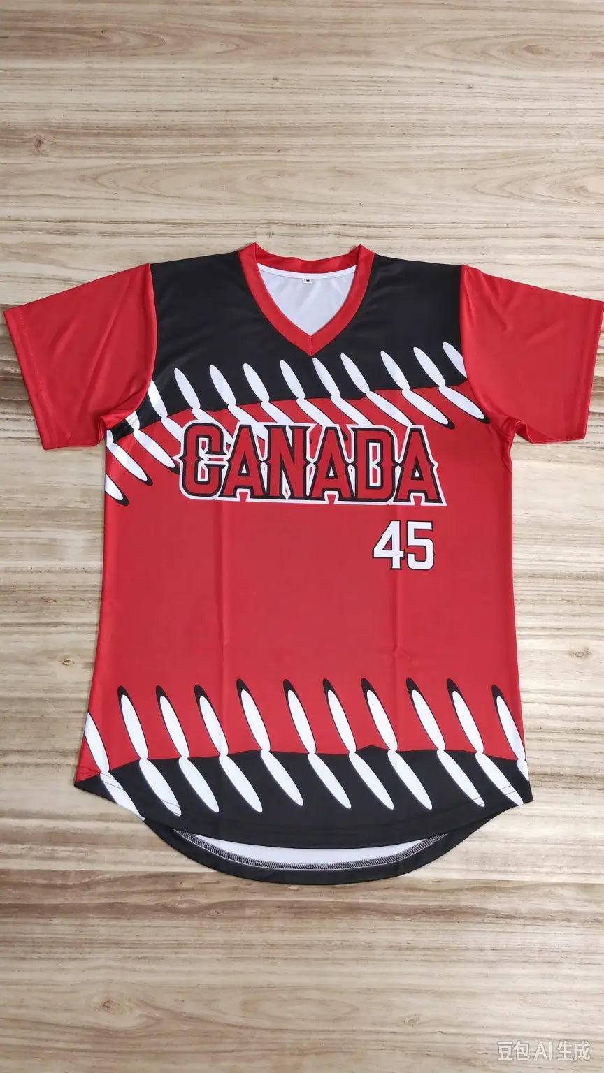 baseball jersey | pullover | no button | vneck