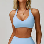 Womens Activewear 78%Nylon 22%Spandex 4 Piece Yoga Set Z-9300 - bra
