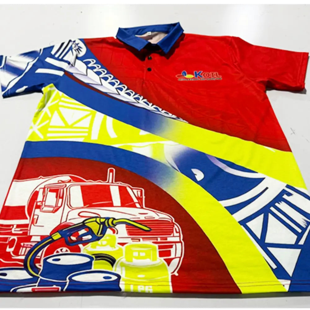 Custom Maori t-shirt sublimation printed with tribal patterns for running and sport activity