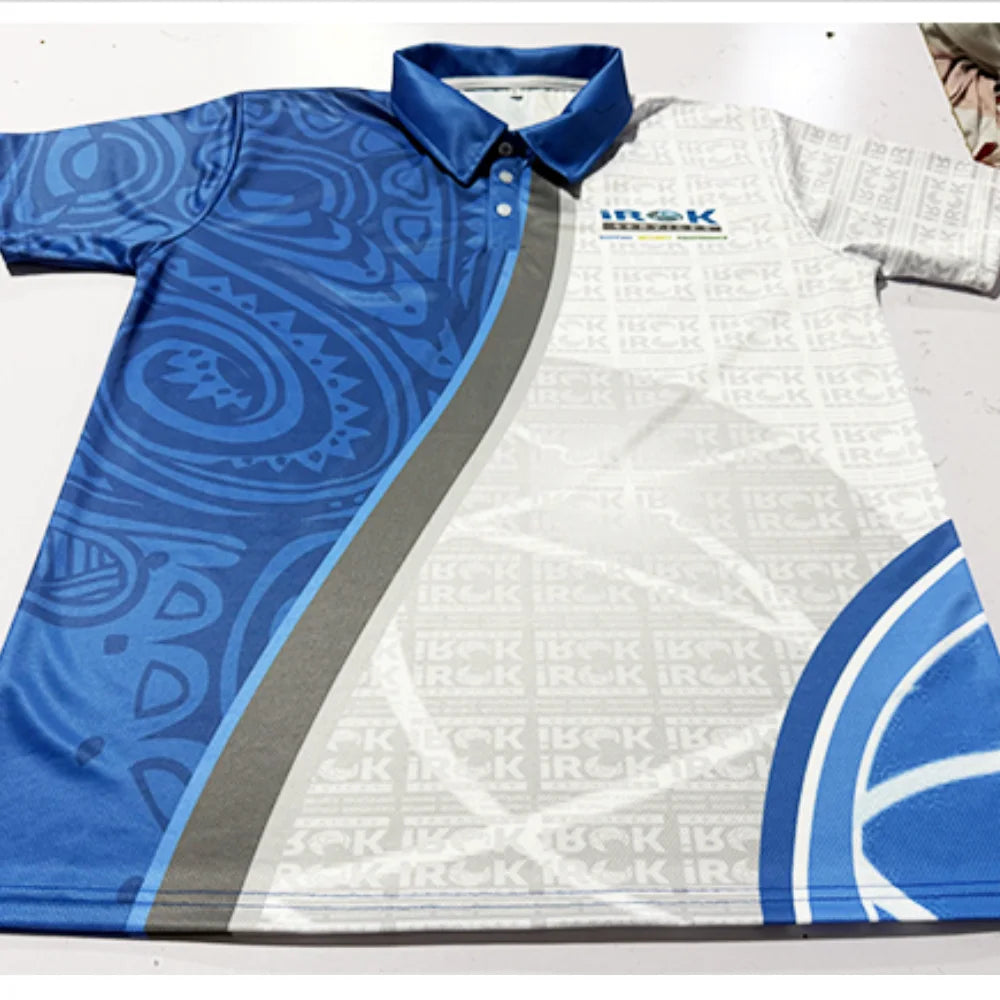 Custom clan skeleton sublimation printed running shirt for marathon racing and athletic training