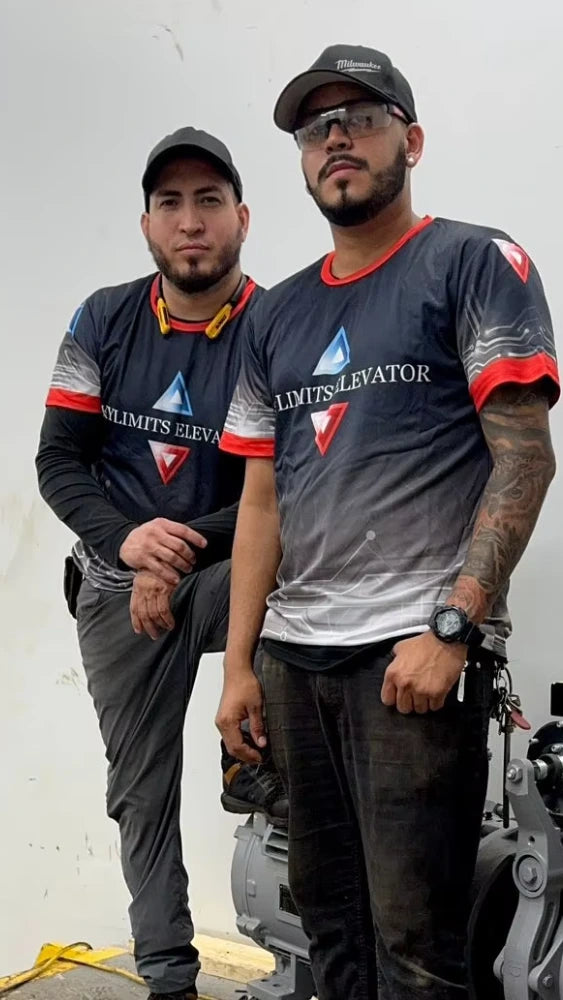 Esports players wearing custom team jerseys at competitive tournament